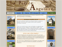 Tablet Screenshot of lapierreangulaire24.fr
